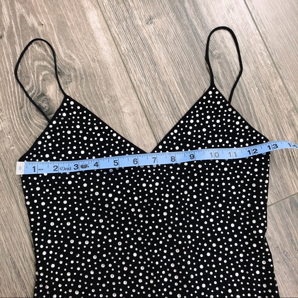 SOLD NWT Alice + Olivia Phoebe Crystal Bodysuit - Picture 10 of 11